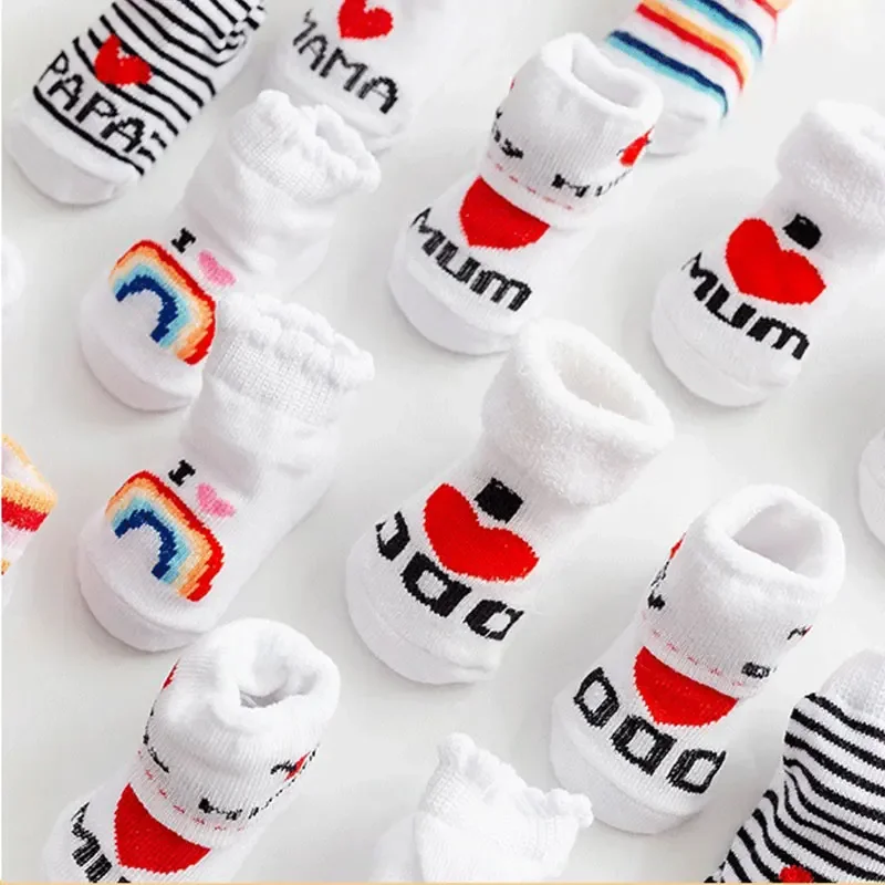 Baby Clothing Gender Neutral - Kaus kaki katun lembut bayi laki-laki