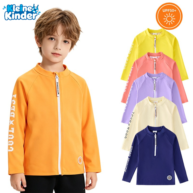 Baby Swimwear Uv - Baju Renang Anak-anak dengan Ritsleting, Kaos
