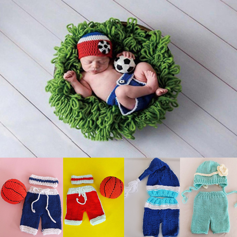 Baby Clothing Kit - 3/2 Buah/Set Kostum Properti Fotografi Bayi