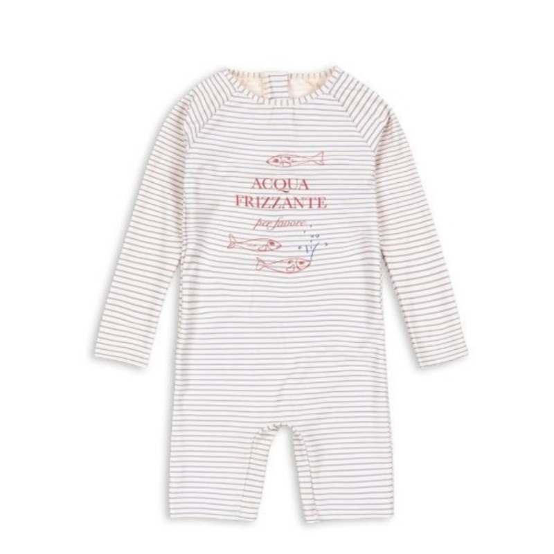 Baby Swimwear Uv - Pakaian Renang Anak Laki-laki Motif Ikan