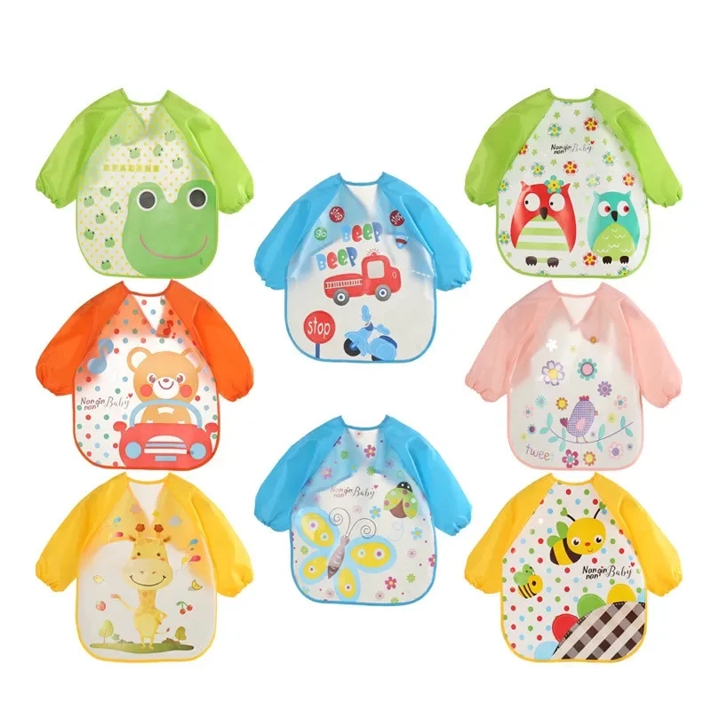 Baby Clothing Kit - Celemek lengan panjang bayi, pakaian syal