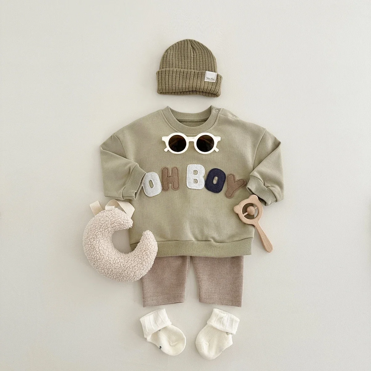 Baby Clothing Gender Neutral - Setelan baju bayi lelaki perempuan baru