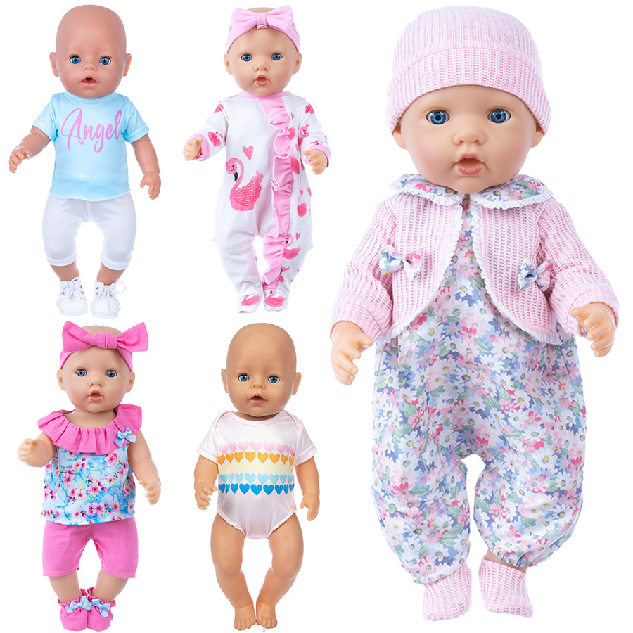 Baby Clothing Kit - Pakaian Boneka untuk Boneka Reborn 18