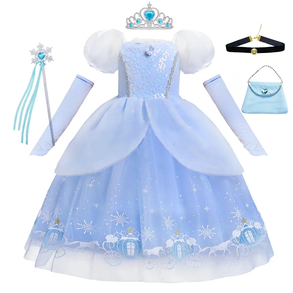 Gaun Cosplay putri Cinderella  - Baby Clothing Europe ulasan dan harga