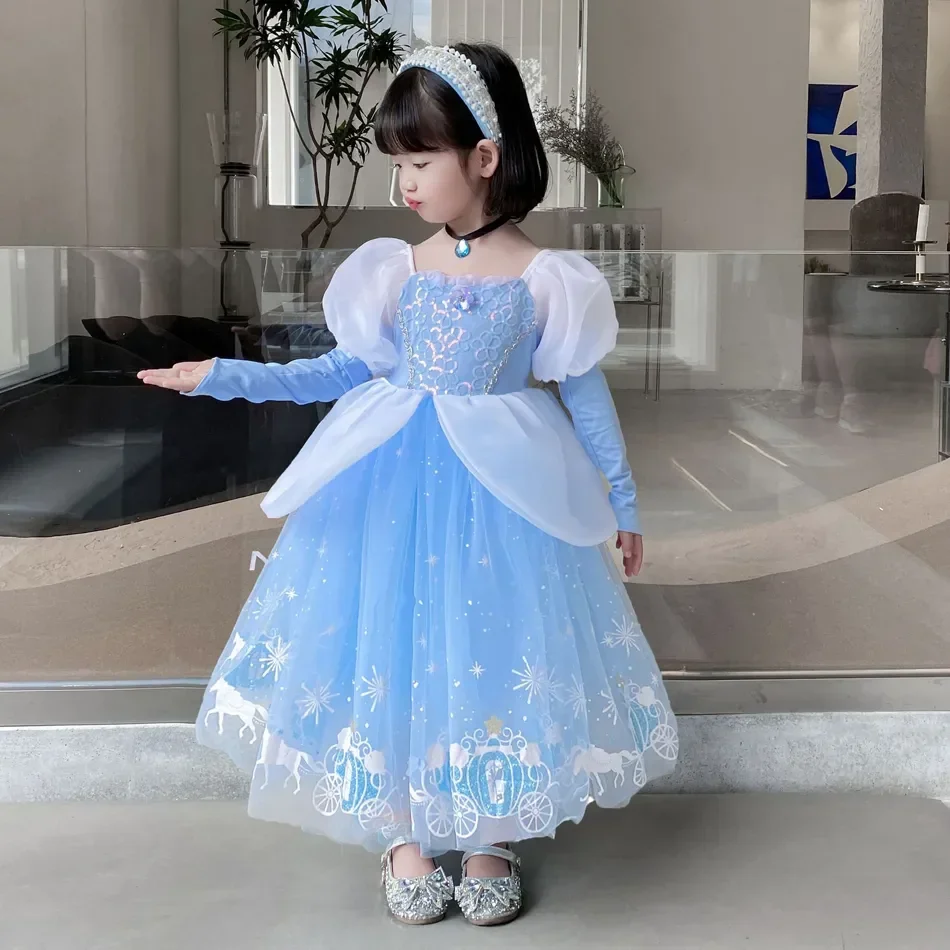 Gaun Cosplay putri Cinderella  - Baby Clothing Europe ulasan dan harga