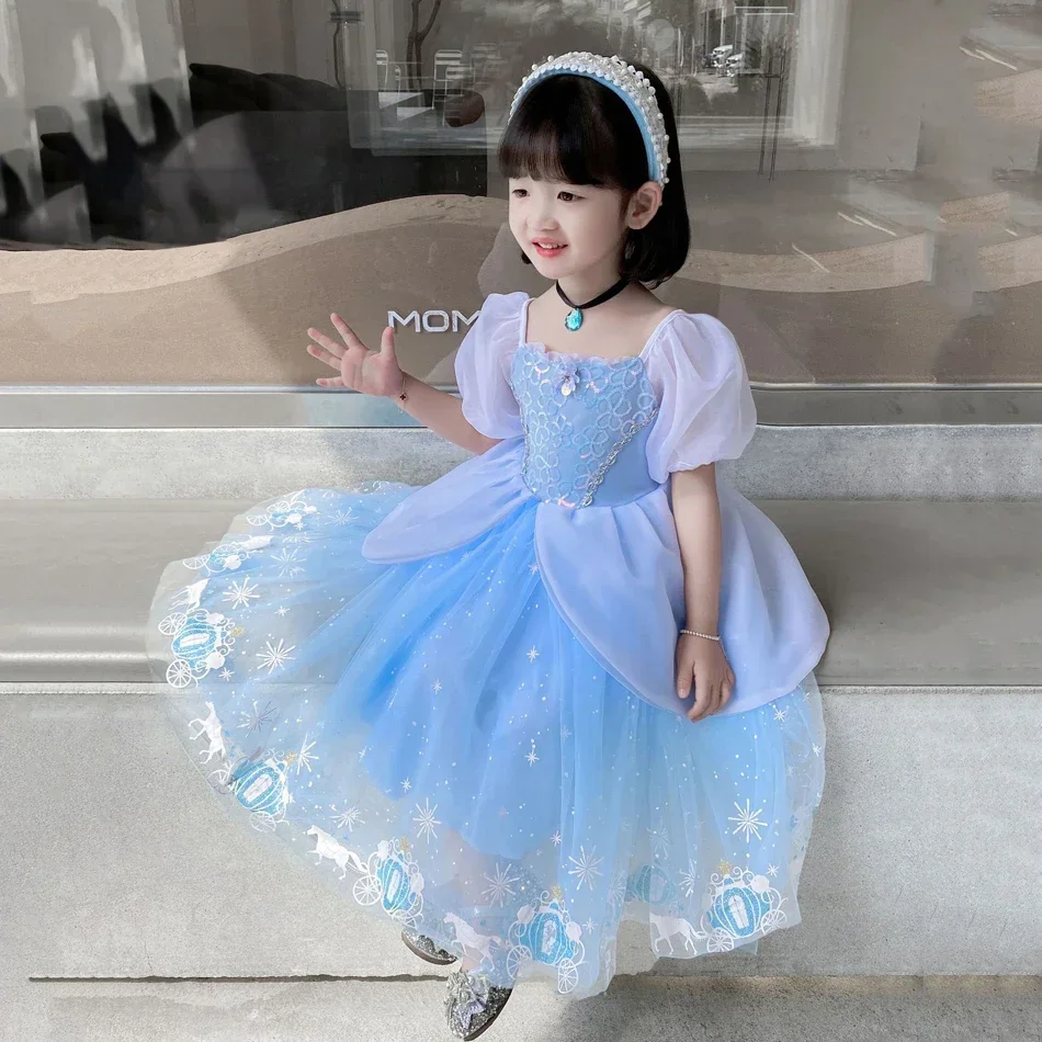 Gaun Cosplay putri Cinderella  - Baby Clothing Europe ulasan dan harga