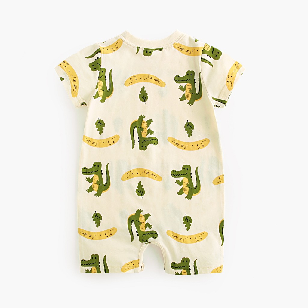 Jumpsuit Bayi Lengan Pendek Su - Baby Clothing Onesies ulasan dan harga