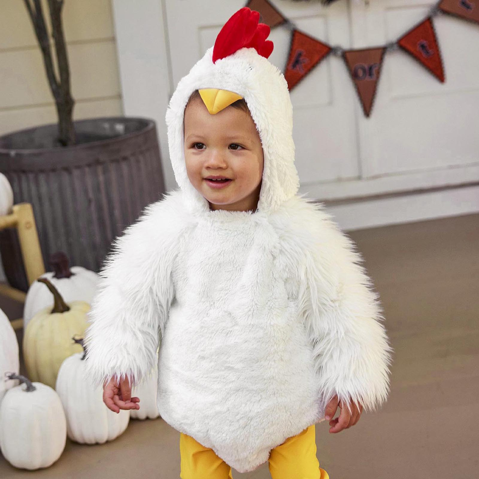 Kostum Ayam Putih Kecil Bayi B - Baby Clothing Onesies ulasan dan harga