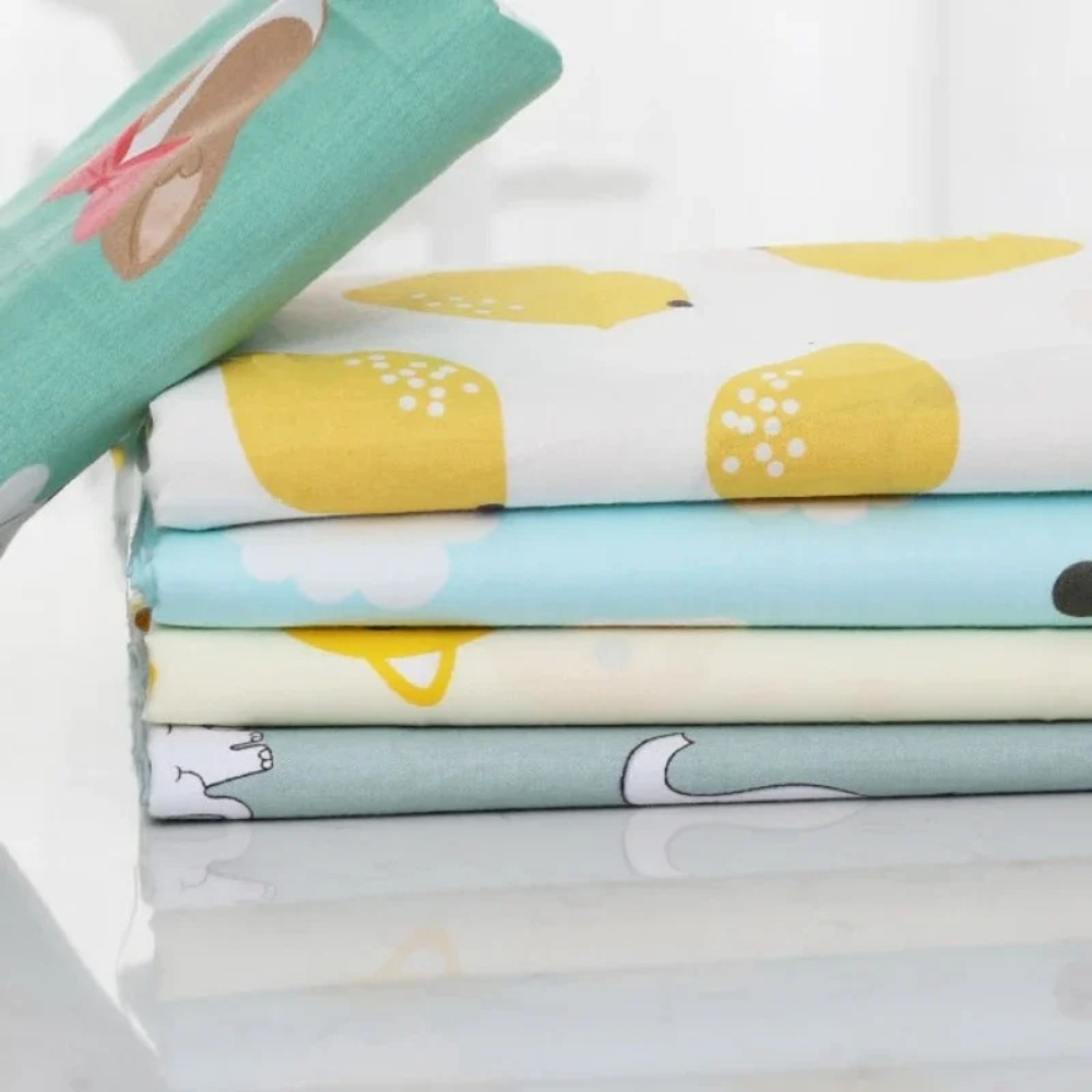 Kain Katun Murni Bermotif untu - Baby Clothing For Bed ulasan dan harga
