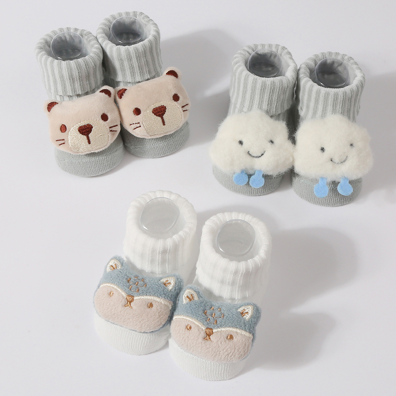3 Pasang/Set Kaus Kaki Bayi Pe - Baby Clothing Gender Neutral ulasan dan harga