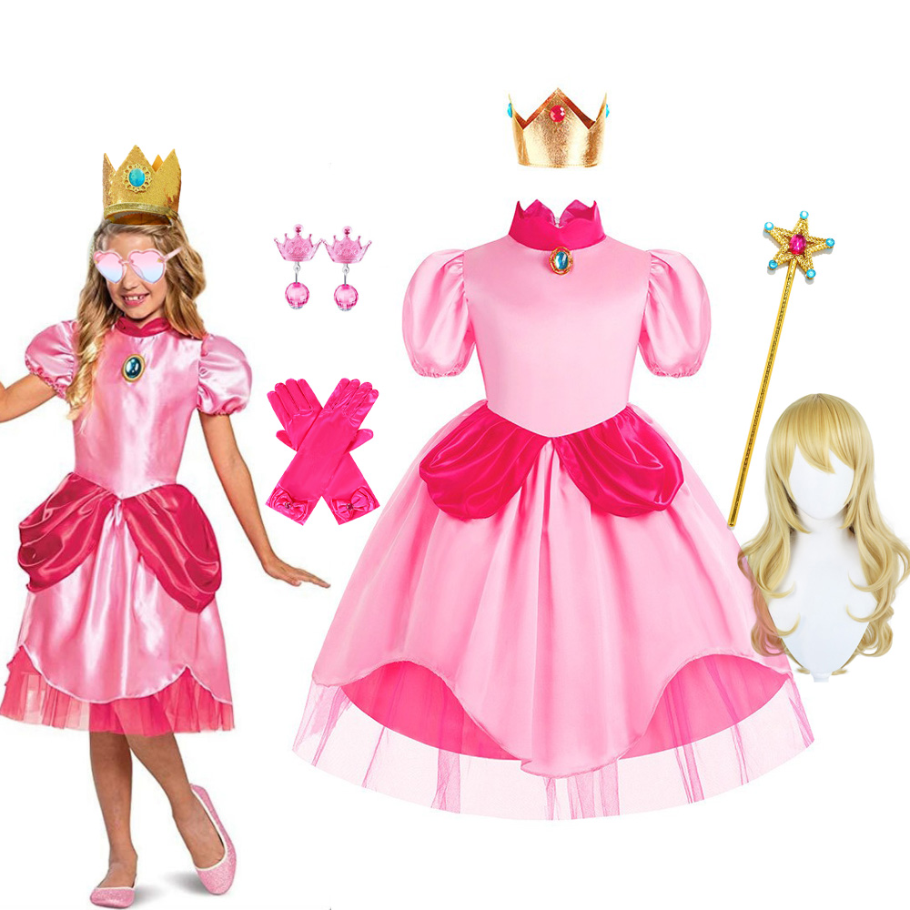 Kostum Persik Gaun Putri Ulang - Baby Clothing Europe ulasan dan harga