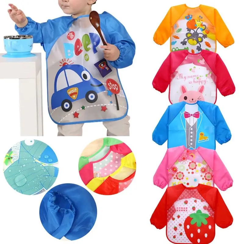 Celemek lengan panjang bayi, p - Baby Clothing Kit ulasan dan harga