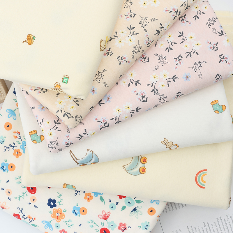 Kain rajut cetak katun murni e - Baby Clothing For Bed ulasan dan harga