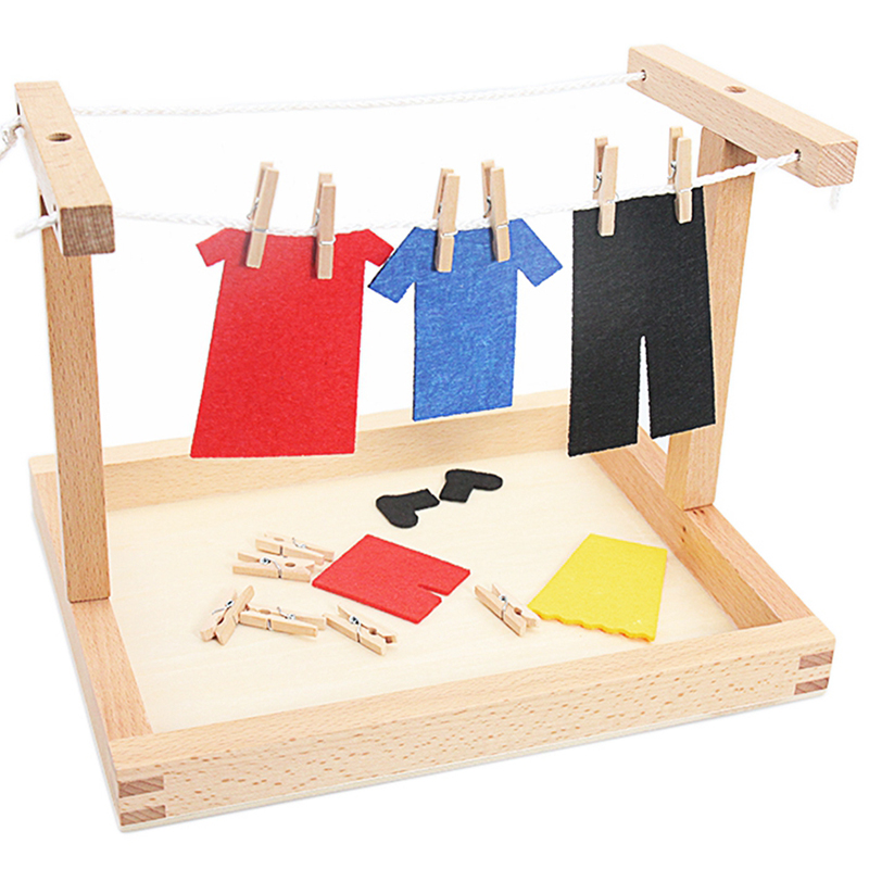 Baju Simulasi Mini DIY Kayu Mo - Baby Clothing Kit ulasan dan harga