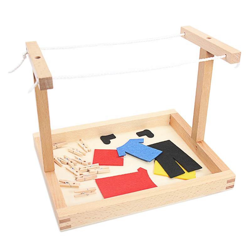 Baju Simulasi Mini DIY Kayu Mo - Baby Clothing Kit ulasan dan harga