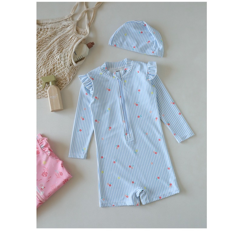 Baju Renang Satu Potong Lengan - Baby Swimwear Uv ulasan dan harga